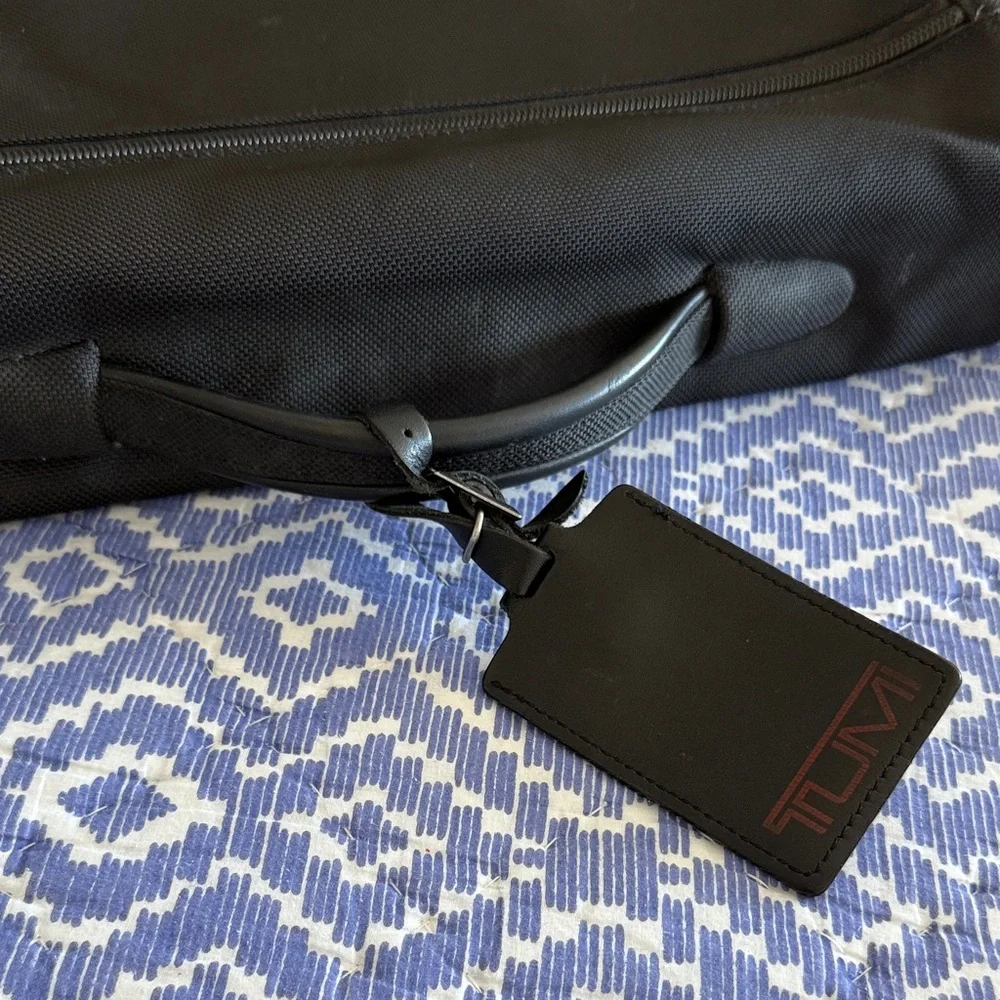 Tumi Black Briefcase for Men